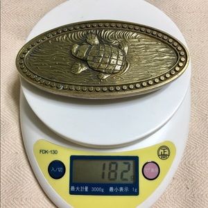 🖤RARE💕Honu(turtle) brass buckle